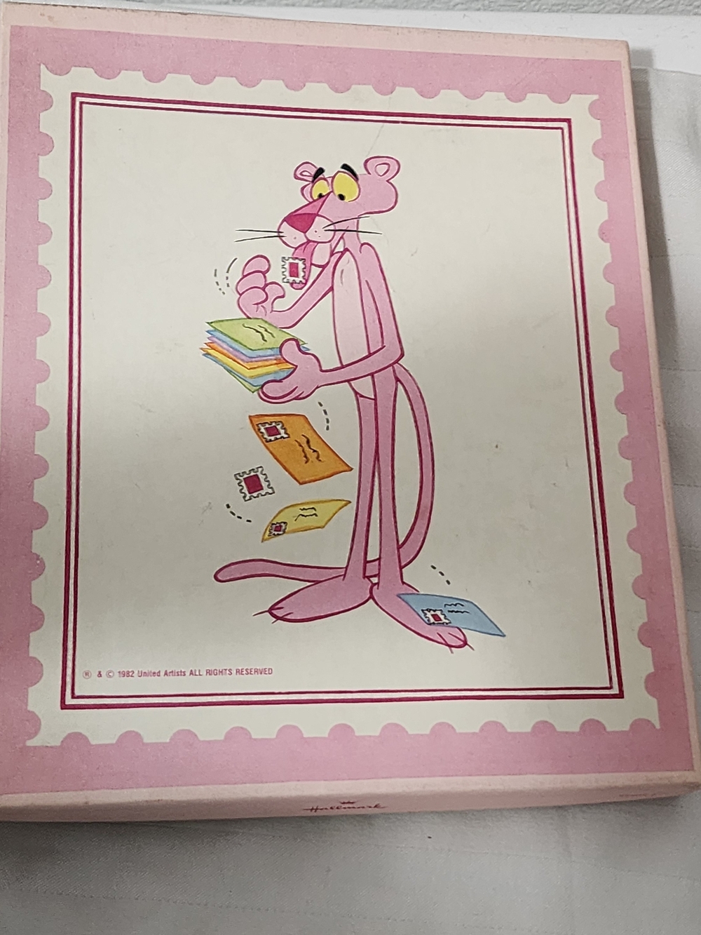 Pink Panther Stationery Print